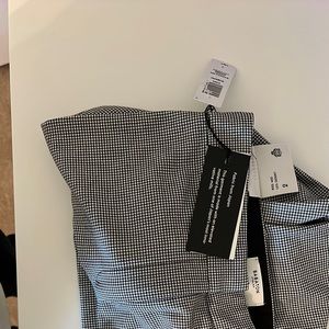 NWT Aritzia Black and White Skinny Pants